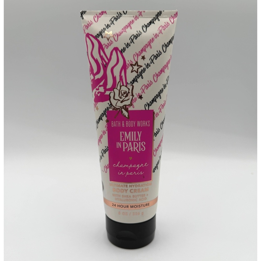Bath & Body Works Emily In Paris Champagne Moisture Body Cream 8 fl oz Brand New